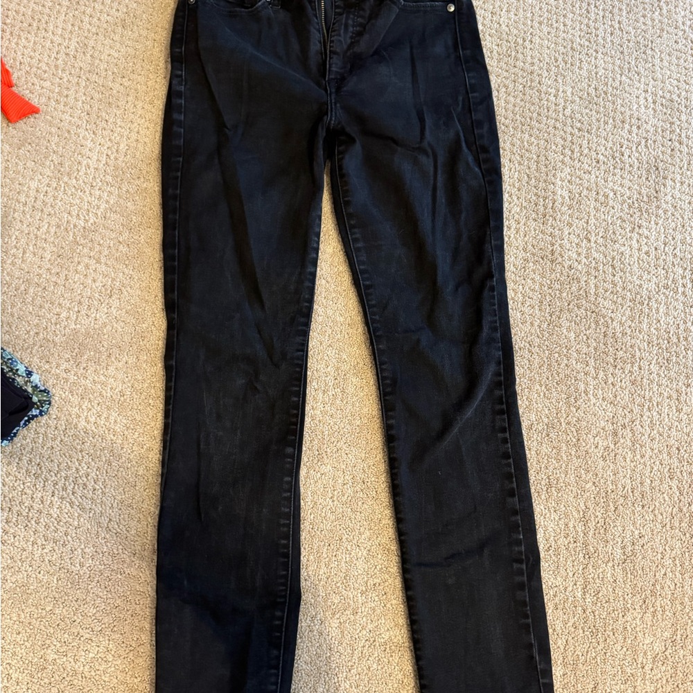 Women's Black Ankle Jeans